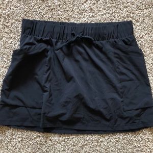Black All In Motion Athletic Skort